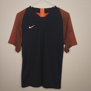 Men's Nike Dri Fit Orange Exercise Shirt - Medium